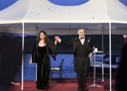 Georg-Kreisler-Abend mit Tom Quaas und Anna Böhm zu Gast beim 15. Seefestival in Wustrau.